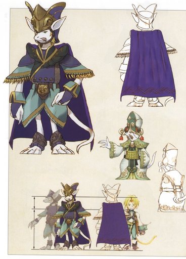 Final Fantasy IX - [Artbook] Final Fantasy IX Character Book