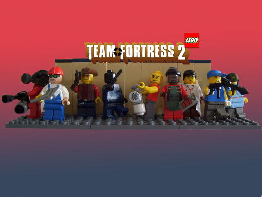 Team Fortress 2 - Team Fortress в LEGO (Brendan Mauro)