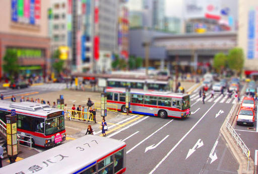 Обо всем - Tilt-shift фотографии, подборка (74 фото, 11 роликов)