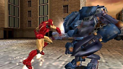 Новости - Первые скриншоты PSP-версии Iron Man 2