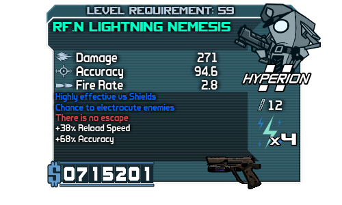 Borderlands - Pearlescent Weapon