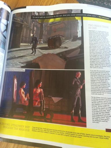 Dishonored - Скриншоты, сканы, арты + перевод фактов gameinformer.