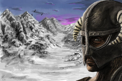 Elder Scrolls V: Skyrim, The - Фан арт, округленные панорамы и немного косплея