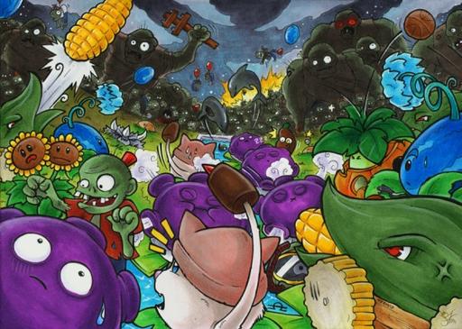 Plants vs. Zombies - Человек и зомби [на конкурс «Альтернативная история»]