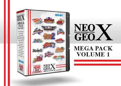 Новости - Neo Geo X MegaPack Volume 1 - коллекционное издание и несколько новостей об играх и прошивке