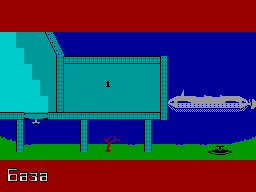 Ретро-игры - Ужас, Летящий На Крыльях Ночи - Серия Игр Saboteur (Zx Spectrum)