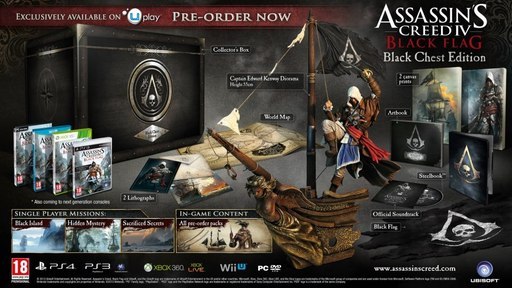 Assassin's Creed IV: Black Flag - Все подробности предзаказа игры.