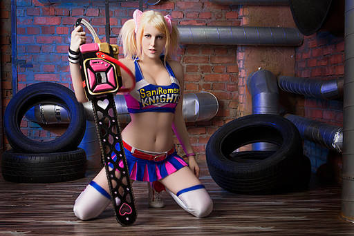 Lollipop Chainsaw - Косплей Lollipop Chainsaw