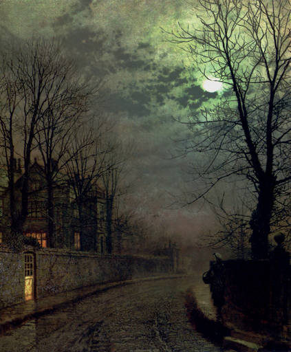 Обо всем - John Atkinson Grimshaw - лирика городских пейзажей Викторианской эпохи